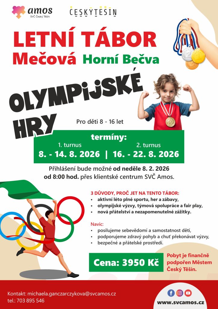 Letní tábor Mečová II. - Olympijské hry