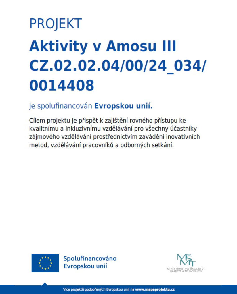 PROJEKT Aktivity v Amosu III