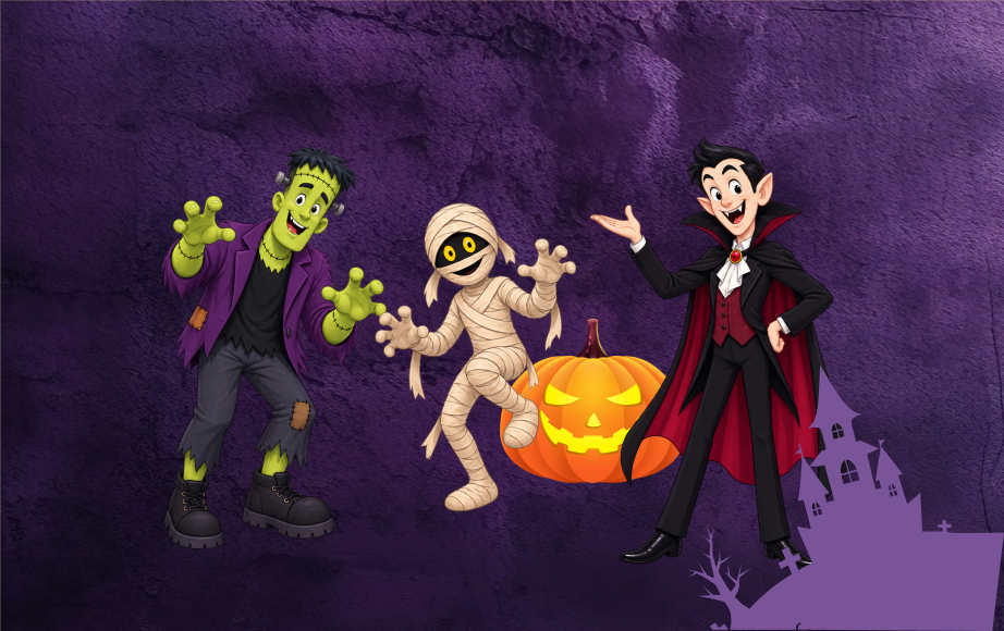 Halloween v Amosu - Hotel Transylvánie