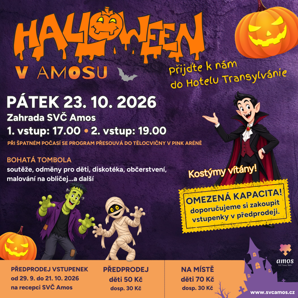 Halloween v Amosu - Hotel Transylvánie
