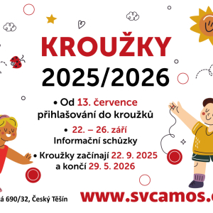 Nabídka kroužků na školní rok 2025/2026
