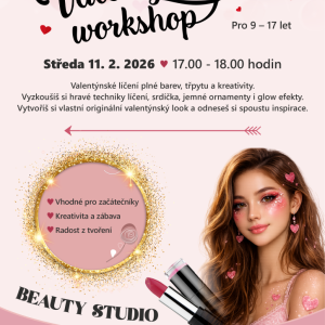 Valentýnský workshop – Beauty studio