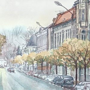 Výstava akvarelů - BLAŽENA NIEMCOVÁ