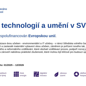 Projekt Spojení technologií a umění 