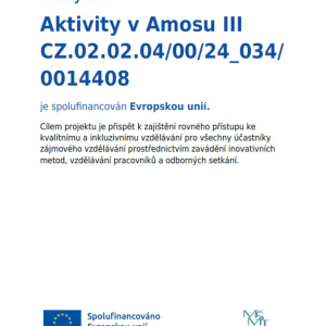 PROJEKT Aktivity v Amosu III